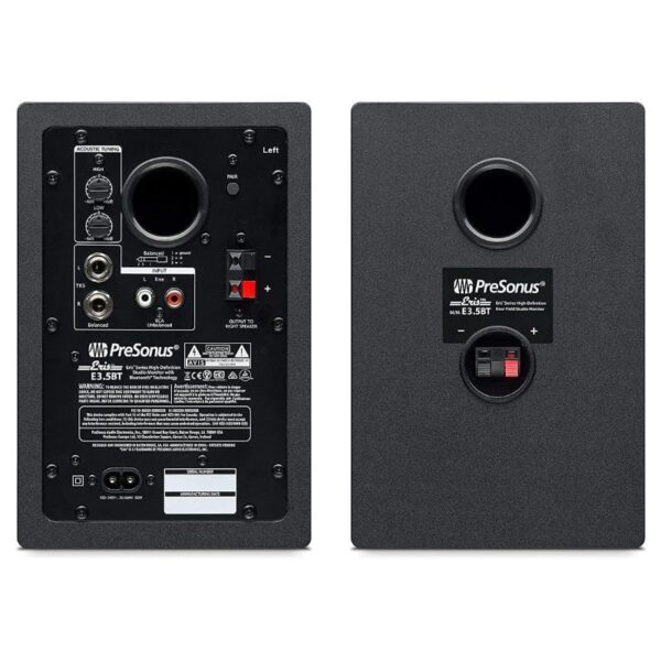 PreSonus Eris E3.5 3.5″ 2-Way 25W Nearfield Monitors -Pair-muxsound
