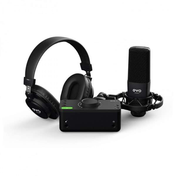Audient EVO Start Recording Bundle–2×2 USB/iOS Recording System