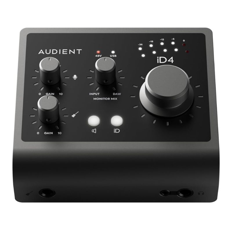 Audient iD4 MKII Desktop USB Audio Interface