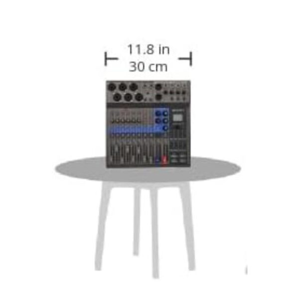 Zoom LiveTrak L-8 Portable 8 Channel Digital Mixer Multitrack Recorder