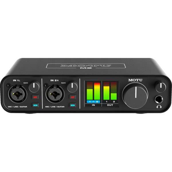 MOTU M2 2×2 USB Audio Interface