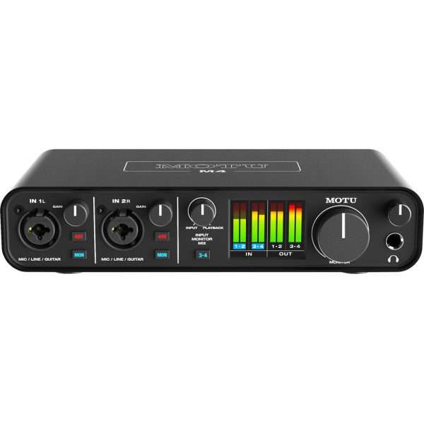MOTU M4 4×4 USB Audio Interface