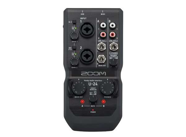 Zoom U 24 Portable Audio Interface