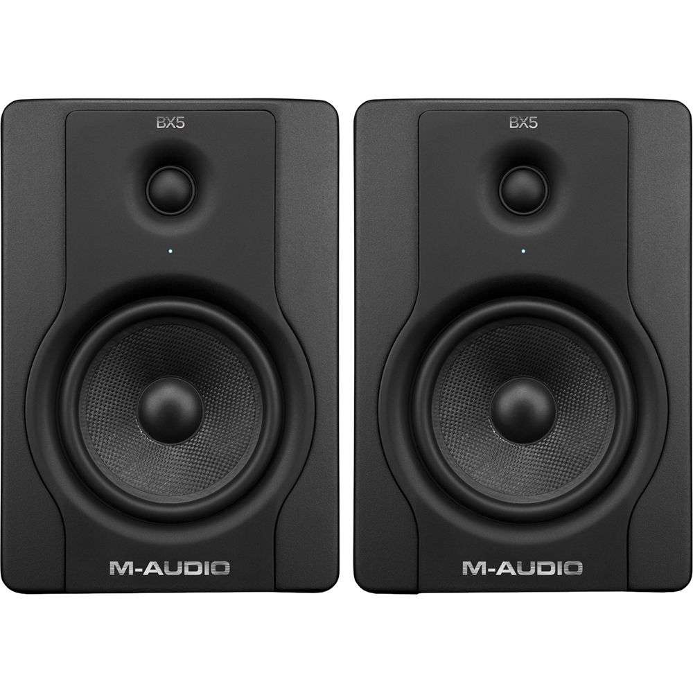 M-Audio BX5 D2 Active 70W 5″ 2-Way Studio Monitor Speaker (Pair)