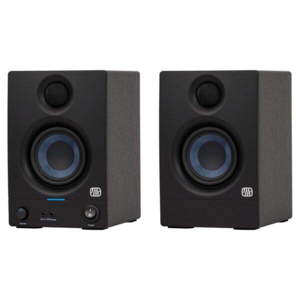 PreSonus Eris 3.5 Studio Monitors, Pair Powered, Active Monitor Speakers-muxsound