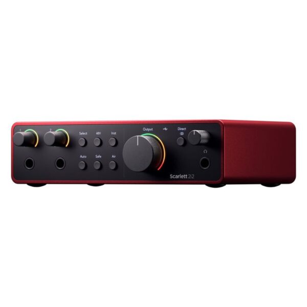Focusrite Scarlett 2i2 4th Gen USB Audio Interface-muxsound