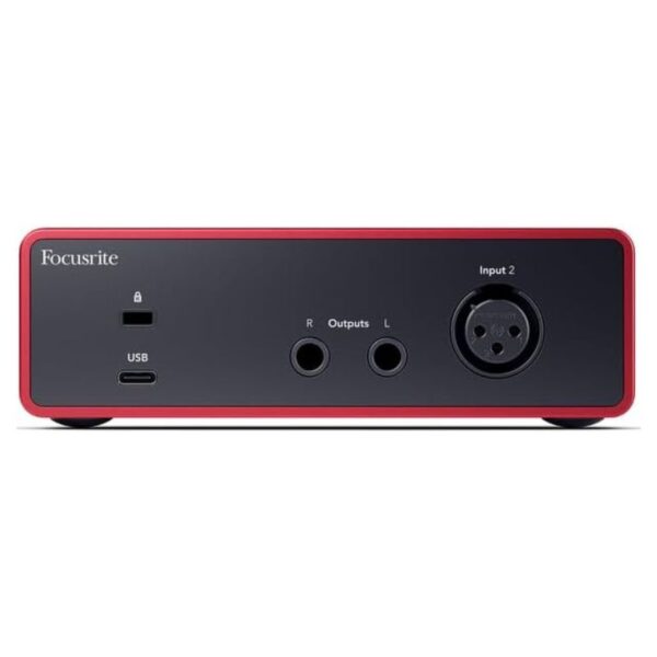 Focusrite Scarlett Solo 4th Gen USB Audio Interface-muxsound