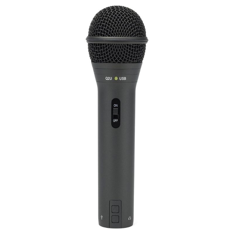 Samson Q2U USB/XLR Dynamic Microphone Recording and Podcasting Pack