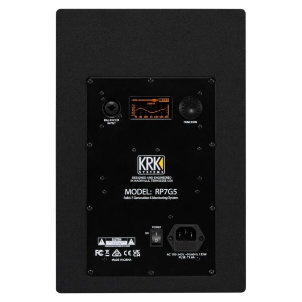 KRK RP8G5 ROKIT 8 Generation Five 8" Powered Studio Monitor Pair 8 Inches