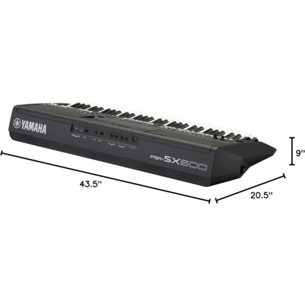 Yamaha PSR-SX600 Arranger Workstation Piano Keyboard
